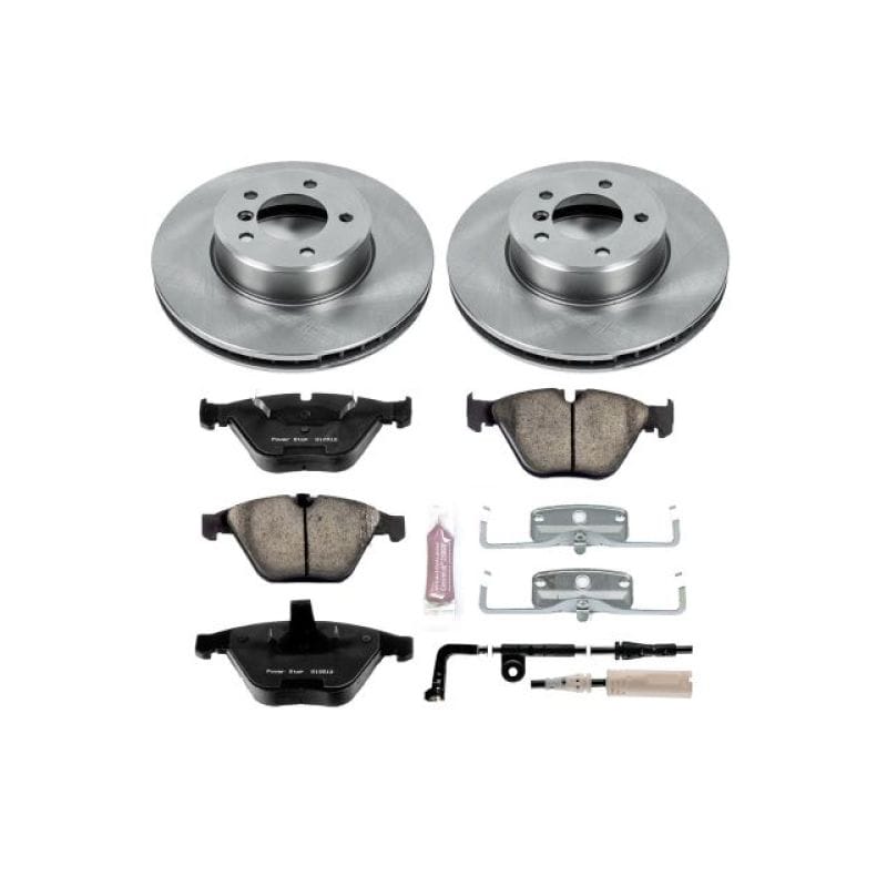 PowerStop — Power Stop 04-06 BMW 525i Front Autospecialty Brake Kit