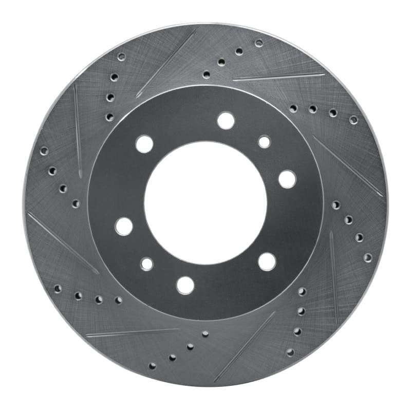 R1 Concepts — R1 06-10 Hummer H3 Front Left Drilled & Slotted Silver Brake Rotor
R1 Brake Rotor Drill