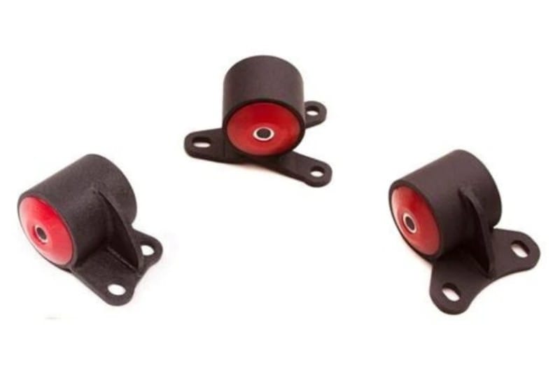 Innovative Mounts — Innovative 94-01 Integra B-Series Black Steel Mounts 95A Bushings (Auto Trans)