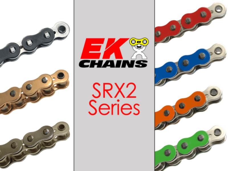 Vortex Racing — Vortex Racing EK 520 SRX2 Clip Master Semi Press 112 Links- Natural