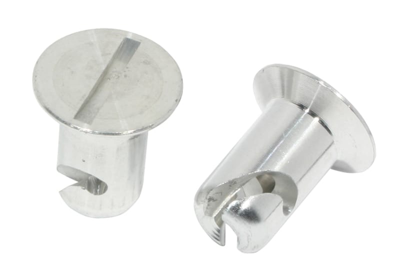 Moroso — Moroso Quick Fastener - Flush Head - 7/16in x .400in - Aluminum - 10 Pack