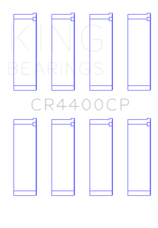 King Engine Bearings — King Engine Bearings Honda 2006+ R16A/ R18A (Size 1.0) Coated Connecting Rod Bearing Set
Engine Bearing