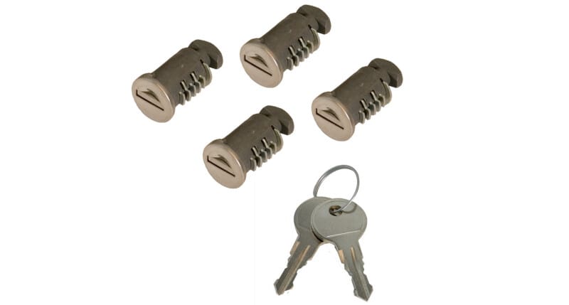 Rhino-Rack — Rhino-Rack Lock Kit To Suit Leg (4 Pcs)