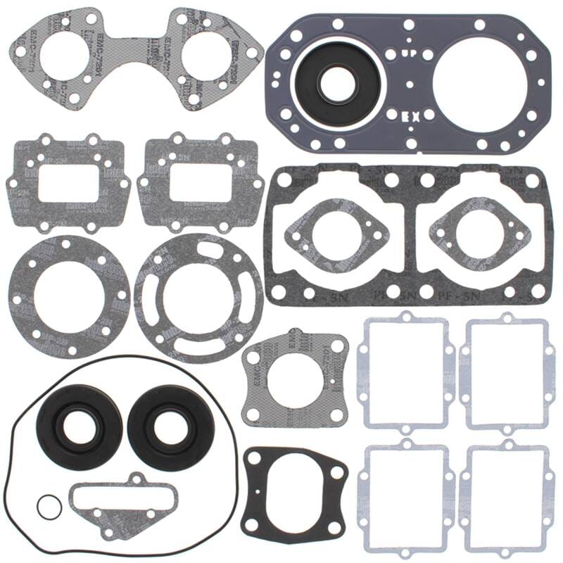 Vertex Pistons — Vertex Gaskets 92-97 Kawasaki JH750 SS Complete Gasket Kit w/ Oil Seals