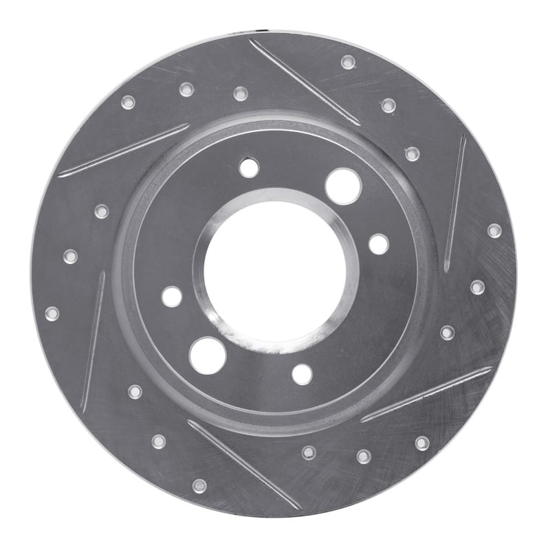 R1 Concepts — R1 71-89 Peugeot 504 Rear Right Drilled & Slotted Silver Brake Rotor
R1 Brake Rotor Drill
