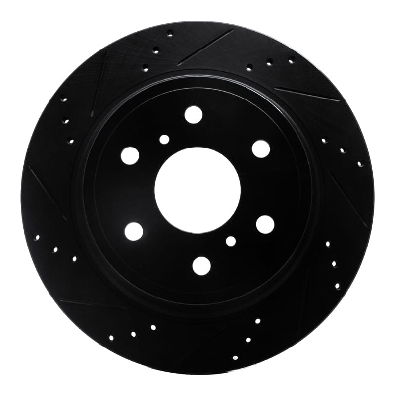 R1 Concepts — R1 07-20 Cadillac Escalade Rear Left Drilled & Slotted Black Brake Rotor
R1 Brake Rotor Drill
