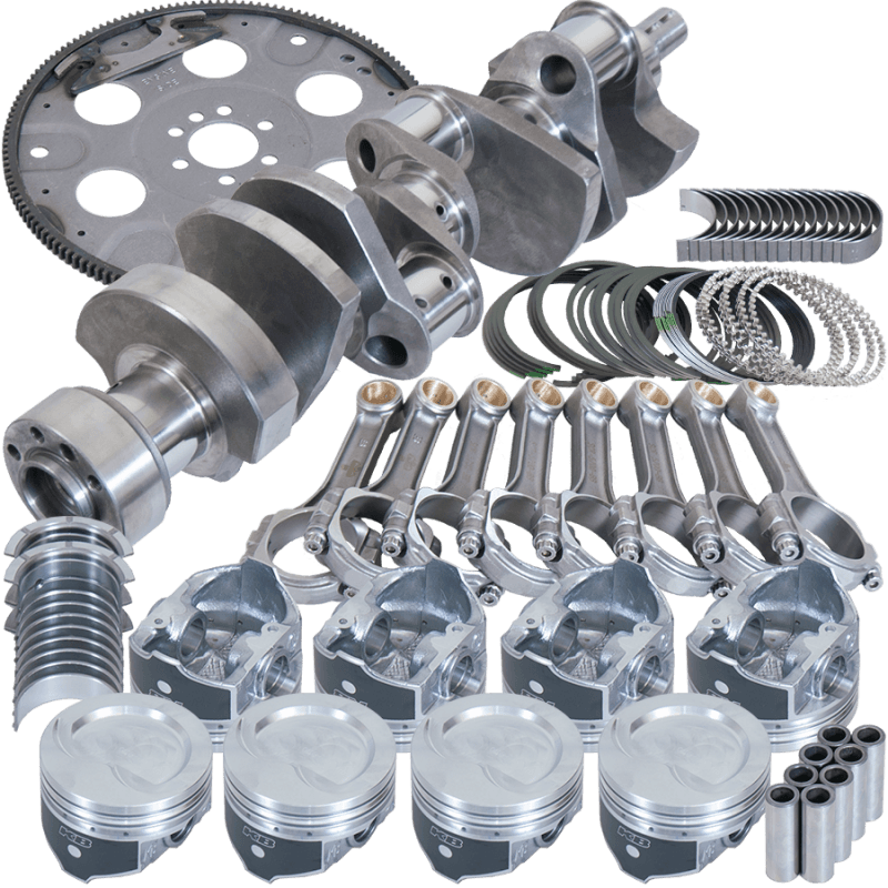 Eagle — Eagle Chevy LT1350 1Pc 3.750in Crank 5.700in I-Beam Rods 4.000in Pistons 153 Tooth FP Bal Assembly
Bal Str & Strip Assy