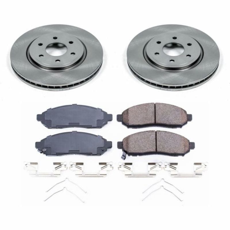 PowerStop — Power Stop 2019 Nissan Frontier Front Autospecialty Brake Kit