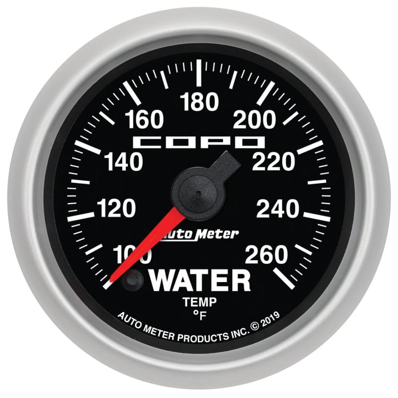 AutoMeter — Autometer 52mm 100-260 Degree Digital Water Temp Gauge Chevrolet COPO Camaro
GA 2" WTMP 260F CV