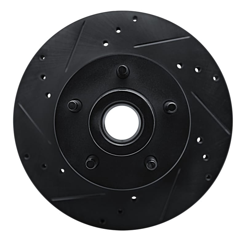 R1 Concepts — R1 90-91 Ford LTD Crown Victoria Front Left Drilled & Slotted Black Brake Rotor
R1 Brake Rotor Drill