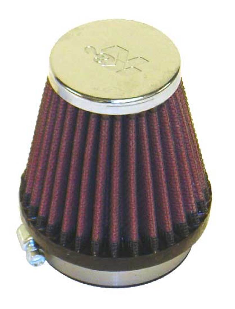 K&N Engineering — K&N Universal Chrome Filter 2 1/8 inch FLG / 3 inch Bottom / 2 inch Top / 3 inch Height
Universal Clamp-On A
Clamp-on Air Filter