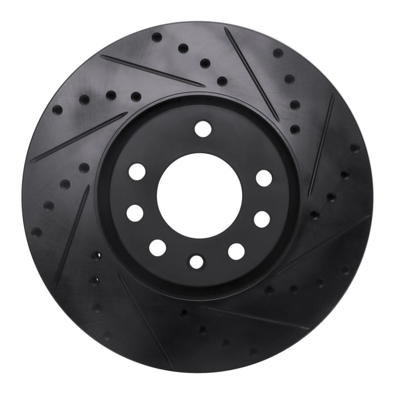 R1 Concepts — R1 03-11 Cadillac BLS (Mexico) Front Right Drilled & Slotted Black Brake Rotor
R1 Brake Rotor Drill