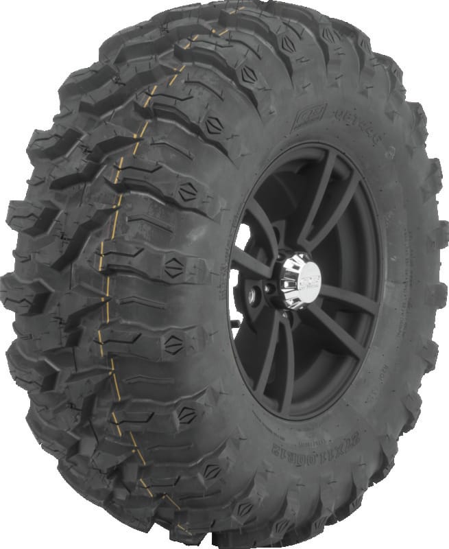 QuadBoss — QBT446 Radial Utility Tire, 27x11R-12, Front, Non-Directional