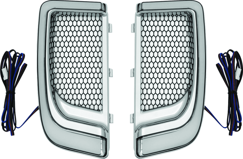 Kuryakyn — Kuryakyn Tracer Lower Fairing Grill Chrome