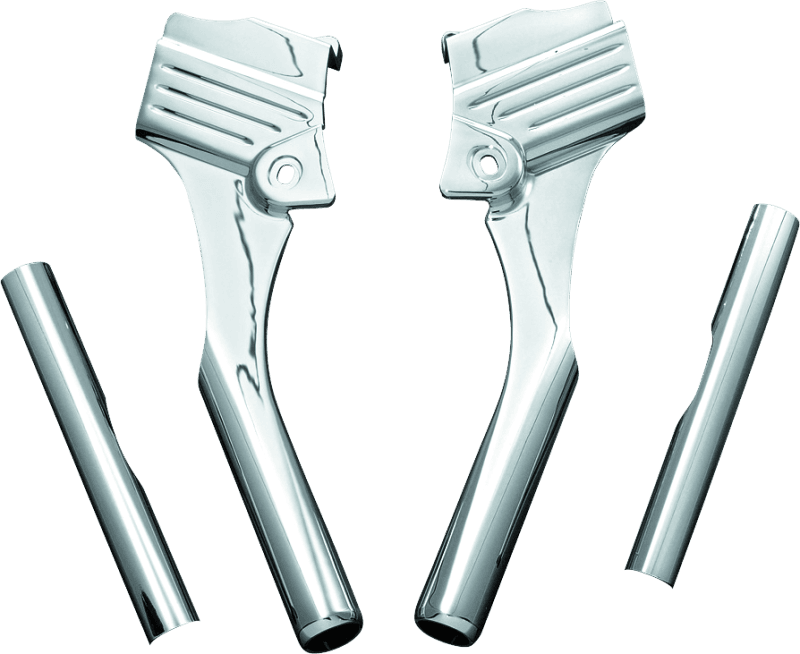 Kuryakyn — Kuryakyn Deluxe Neck Cover Kit 95-05 Touring Models Chrome