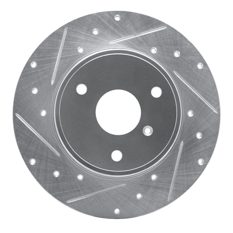 R1 Concepts — R1 05-16 Smart Fortwo Front Left Drilled & Slotted Silver Brake Rotor
R1 Brake Rotor Drill