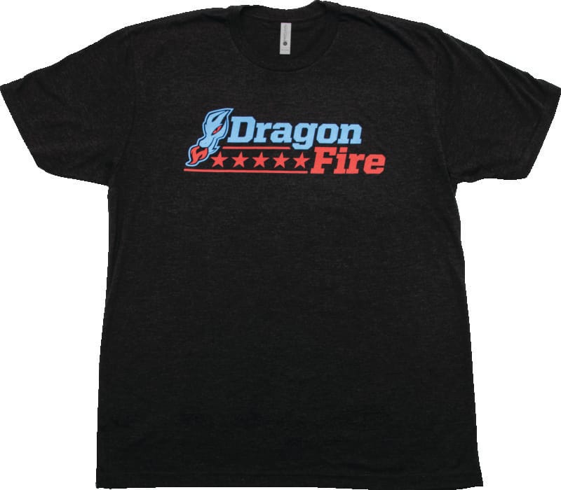DragonFire Racing — DragonFire Racing Dfr Logo Tee Blue/Red Sm