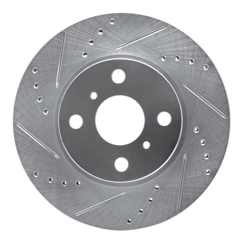 R1 Concepts — R1 06-19 Scion IQ Front Left Drilled & Slotted Silver Brake Rotor
R1 Brake Rotor Drill