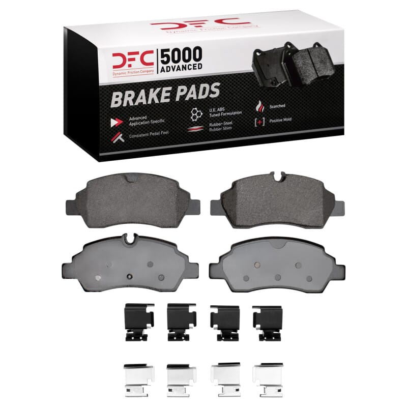 DFC — DFC 15-19 Ford Transit-250 Rear 5000 Advanced Semi Metallic Brake Pads and Hardware Kit
DFC Brake Pad Set