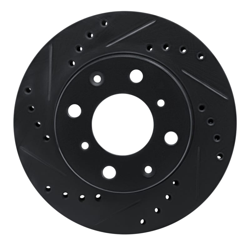 R1 Concepts — R1 83-87 Honda Prelude Front Left Drilled & Slotted Black Brake Rotor
R1 Brake Rotor Drill