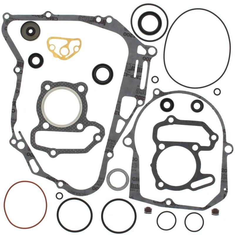 Vertex Pistons — Vertex Gaskets 85-88 Yamaha YFM80 Badger Complete Gasket Kit w/ Oil Seals