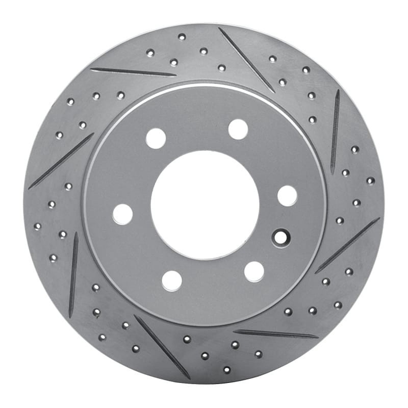 R1 Concepts — R1 06-18 Dodge Sprinter 3500 Rear Right Drilled & Slotted Geo-Carbon Rotor