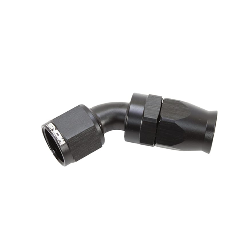 Snow Performance — Snow -10AN 45 Degree PTFE Hose End (Black)
PTFE Hose End