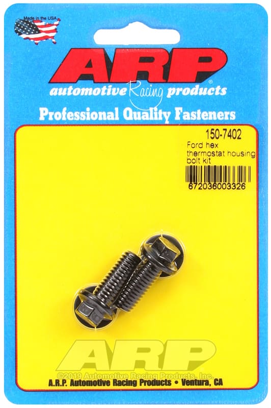 ARP — ARP Ford Hex Thermostat Housing Bolt Kit