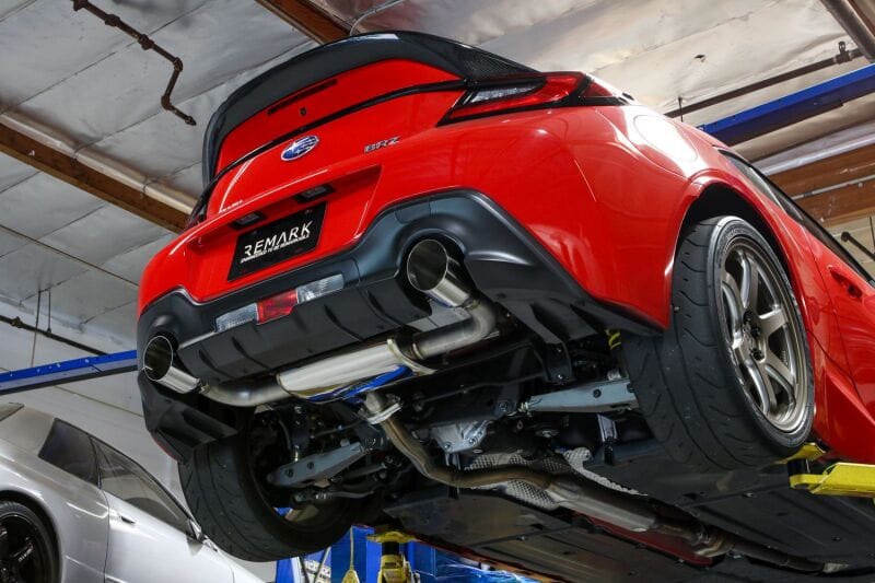 Remark — Remark 22+ Subaru BRZ/Toyota GR86 Axle-Back Exhaust - Stainless Single Wall Tips