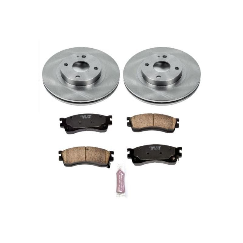 PowerStop — Power Stop 01-03 Mazda Protege Front Autospecialty Brake Kit