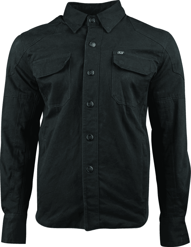 Speed and Strength — Speed and Strength Call to Arms Moto Shirt Black - Medium
