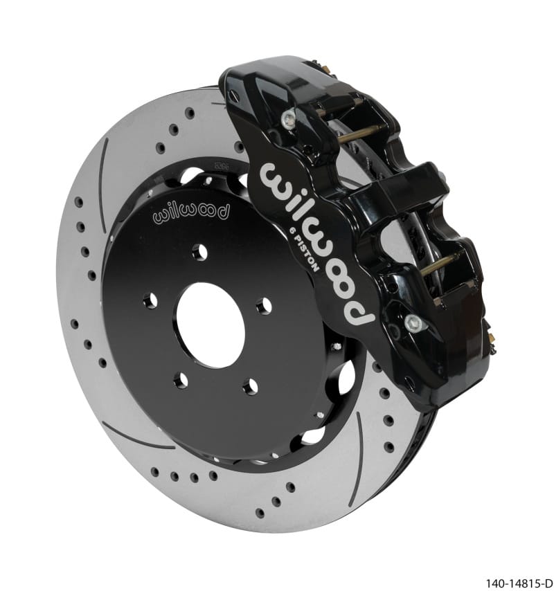 Wilwood — Wilwood AERO6 Front Hat Kit 14.00 Drilled 03-09 Nissan 350Z w/Lines
BRAKE KIT