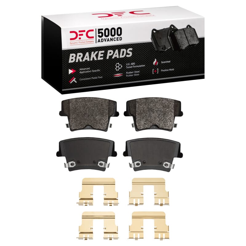 DFC — DFC 06-08 Dodge Magnum Rear 5000 Advanced Semi Metallic Brake Pads and Hardware Kit
DFC Brake Pad Set