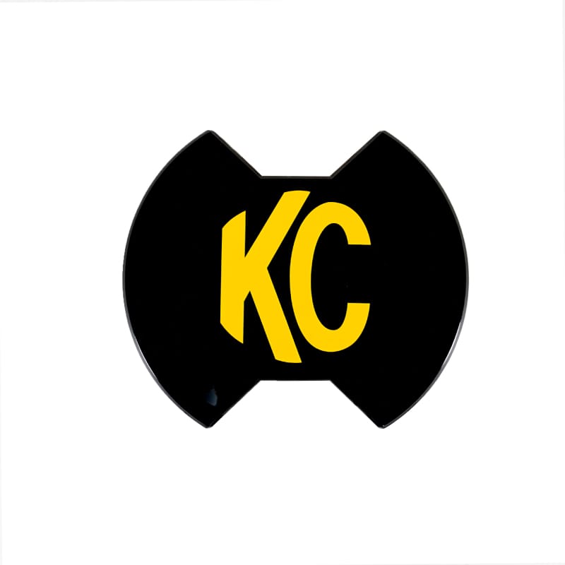 KC HiLiTES — KC HiLiTES 6in. Light Shield / Hard Cover for SlimLite LED - Black