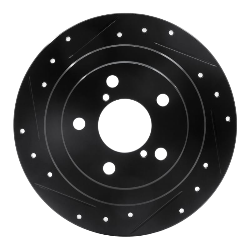 R1 Concepts — R1 90-08 Saab 9-2X Rear Left Drilled & Slotted Black Brake Rotor
R1 Brake Rotor Drill