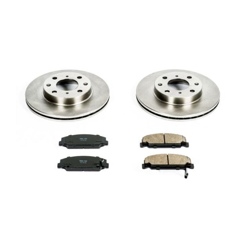 PowerStop — Power Stop 90-00 Honda Civic Front Autospecialty Brake Kit