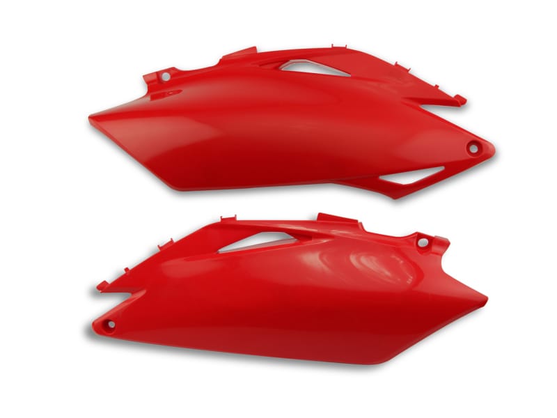 Cycra — Cycra 09-12 Honda CRF250R-450R Side Number Panels - Red