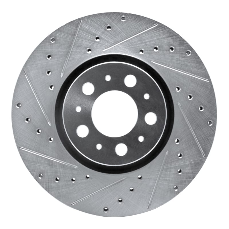 R1 Concepts — R1 03-09 Volvo S60 Front Left Drilled & Slotted Silver Brake Rotor
R1 Brake Rotor Drill
