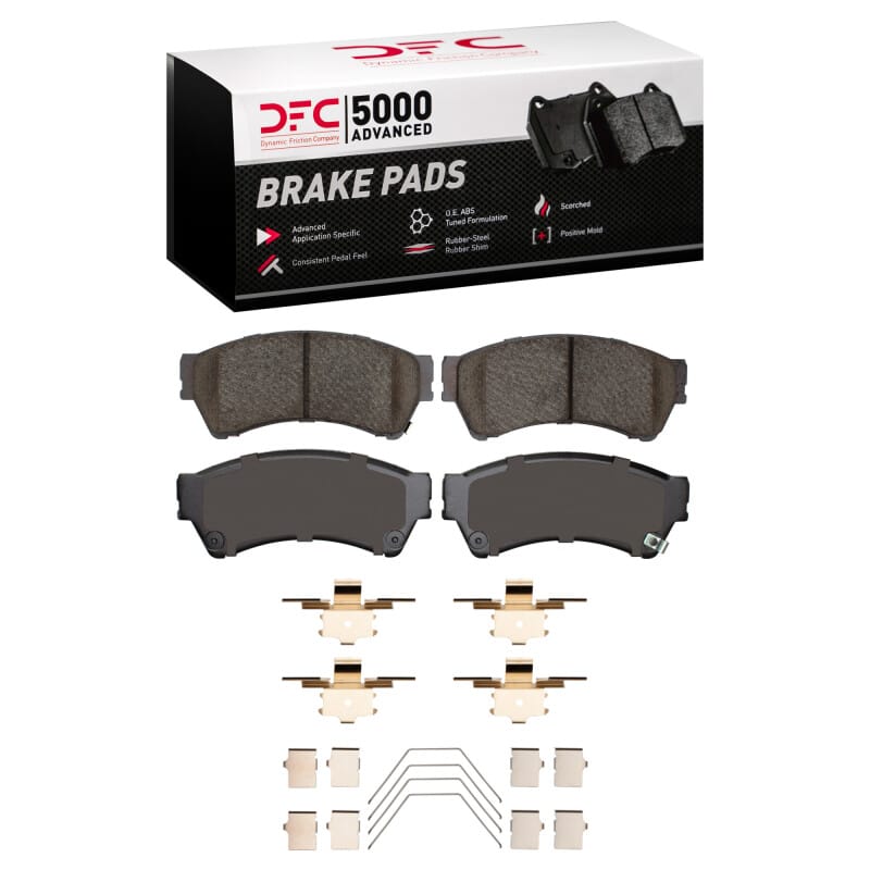 DFC — DFC 06-13 Mazda 6 Front 5000 Advanced Ceramic Brake Pads and Hardware Kit
DFC Brake Pad Set