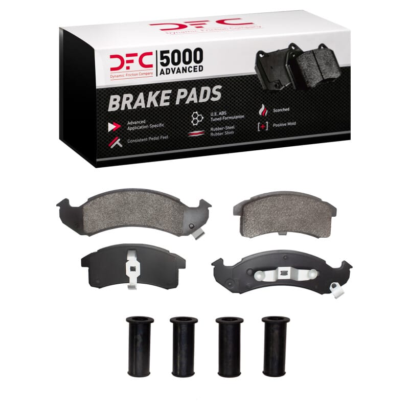 DFC — DFC 94-99 Buick LeSabre Front 5000 Advanced Semi Metallic Brake Pads and Hardware Kit
DFC Brake Pad Set
