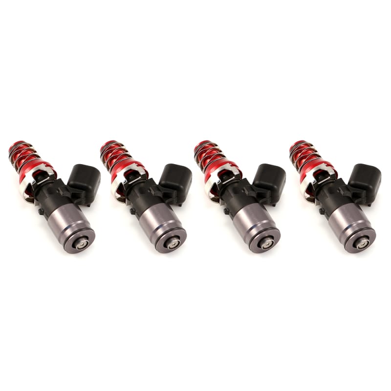 Injector Dynamics — Injector Dynamics ID1050X Injectors WRX-16B Bottom Adaptors 11mm (Red) Adaptors (Set of 4)