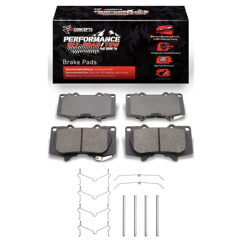 R1 Concepts — R1 10-24 Lexus GX460 Front Performance Off-Road/Tow Brake Brake Pads & Hardware Kit
R1 Performance Off-R