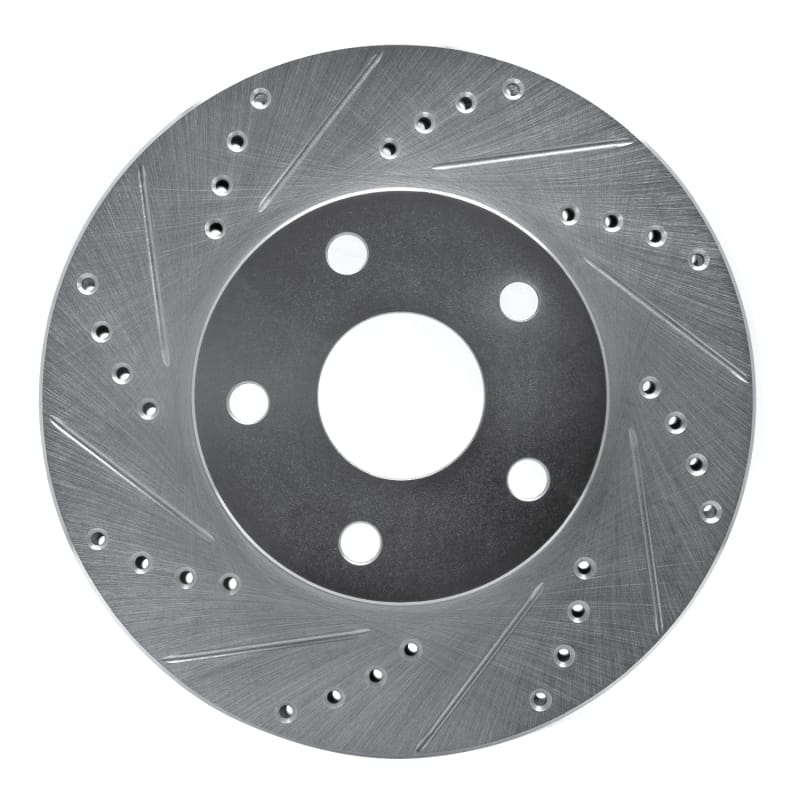 R1 Concepts — R1 91-97 Toyota Previa Front Left Drilled & Slotted Silver Brake Rotor
R1 Brake Rotor Drill