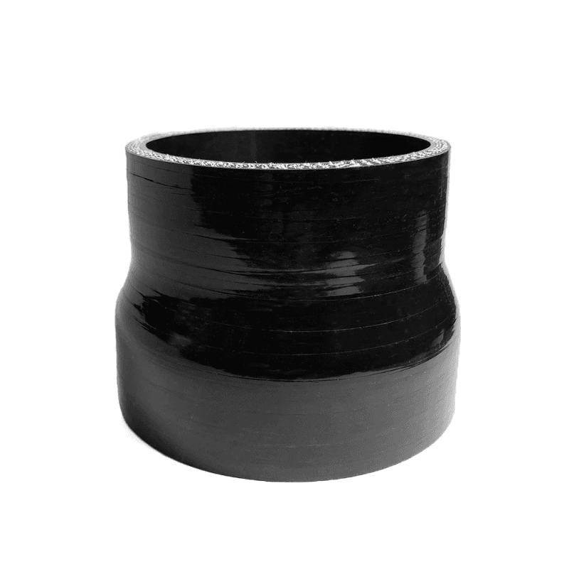 Ticon — Ticon Industries High Temp 4-Ply Black 2.5in to 2.75in Reinforced Silicone Reducer