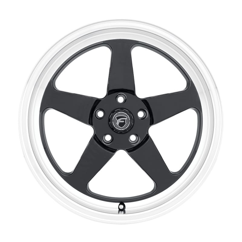 Forgestar — Forgestar D5 Drag 17x5.0 / 5x139.7 BP / ET-19 / 2.25in BS Gloss Black Wheel