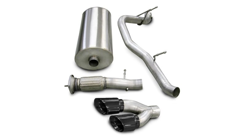CORSA Performance — Corsa 2007-2010 Cadillac Escalade 6.2L V8 Black Sport Cat-Back Exhaust
Exhaust