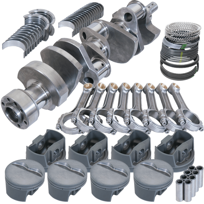 Eagle — Eagle Chevy LT1350 1Pc 3.750in Crank 5.700in I-Beam Rods -5cc 4.030in Pistons Rotating Assembly
Street & Strip Assy
