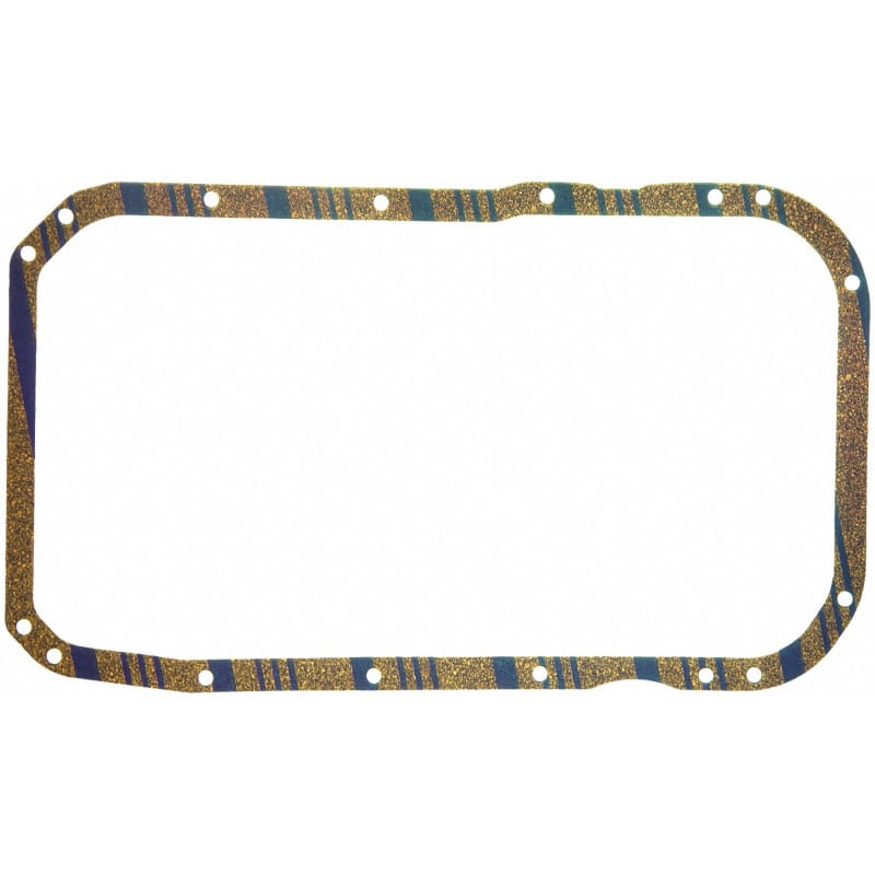 Fel-Pro — Fel-Pro Chrysler Sebring OS 30672 C Engine Oil Pan Gasket Set Blue Stripe cork-rubber