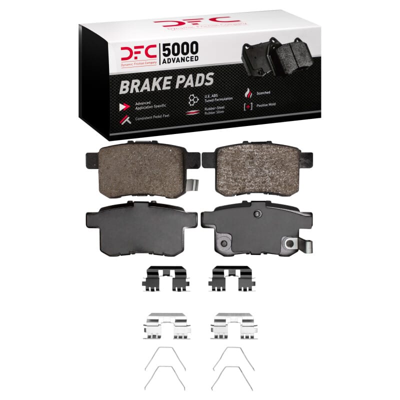 DFC — DFC 08-17 Acura TSX Rear 5000 Advanced Ceramic Brake Pads and Hardware Kit
DFC Brake Pad Set