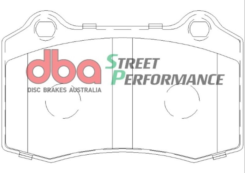 DBA — DBA 92-02 Dodge Viper Front SP Performance Brake Pads
Brake Pad Set